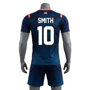 Maillots de football à manches courtes respirants, à séchage rapide et anti-humidité, avec une coupe confortable pour les matchs de compétition - Product Image 4