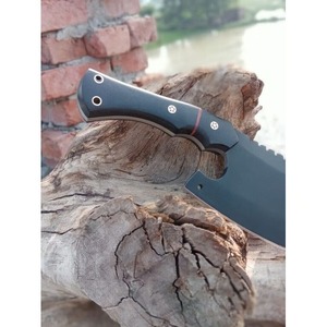 Cuchillo de Carnicero Artesanal de Primera Calidad, Cuchillo para Carne con Mango de Madera, Funda de Cuero, Hoja de Acero Inoxidable, Grado DIY, Personalización OEM - Product Image 6