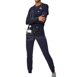 Vente chaude Uniformes d'infirmière d'été personnalisés pour femmes Vêtements médicaux Costume pour femmes médecins Scrubs d'hôpital chauds pour femmes - Product Image 1