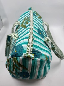 100% algodón Kantha acolchado Boho Safari Weekender bolsa de lona de lujo (cremallera) gran capacidad duradera - Product Image 2