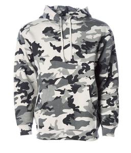 OEM à manches longues poche kangourou camouflage imprimé logo sweats à capuche tissu épais hommes sweats surdimensionnés | Unique et élégant - Product Image 4