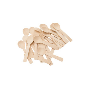 ช้อนไม้ใช้บนโต๊ะอาหารแบบใช้แล้วทิ้งสำหรับมื้ออาหารความยาว160มม. เป็นมิตรกับสิ่งแวดล้อม - Product Image 3