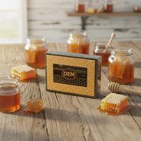 Boîte d'emballage à succès aux États-Unis avec extrait de plantes médicinales, Miel Secret Noir Miracle, Miel Naturel VIP, Sachets Cadeaux
