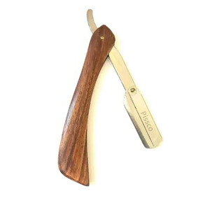 Maquinilla de afeitar de borde recto Pissco para hombre, del fabricante líder, para barbería, con cuchilla intercambiable. - Product Image 1
