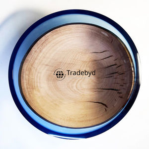 Tazón de resina bohemio hecho a mano con pieza de exhibición de mesa artística estilo Ángel para espacios eclécticos de Tradebyd - Product Image 4