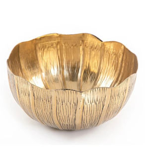 Fancy Chocolate Bowl <b>Sweet</b> Server Bowl Made Of Metal Chocolate Bowl Hammered Finish With Leaves Handle For Wedding Or Any Events - Product Image 6