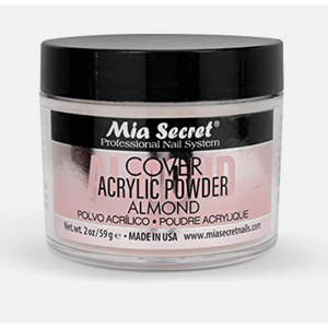 Polvo Acrílico para Uñas MIA SECRET, 2 oz, Cobertura Color Almendra, para Decoración de Uñas, Logotipo Personalizado, Material Ema y Brillo, Número de Modelo Cobertura Rosa - Product Image 3