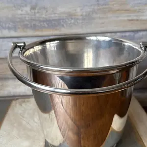 Refroidisseur à vin moderne élégant, grand format, écologique, fait main, avec poignées en aluminium sculpté, double poignée, Zahid - Product Image 4