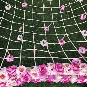 Dosel nupcial Color Rosa flor Chadar paquistaní musulmán novia entrada indio Punjabi boda Shaadi necesita Phoolon Ki Chadar - Product Image 6