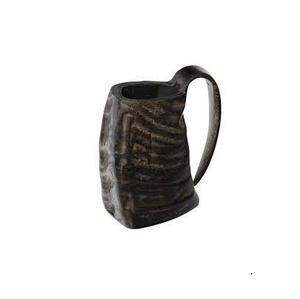 Taza de cuerno natural con cuerno de búfalo hecho a mano, tazas para beber Vikingo, la mejor pieza de diseño largo, gran oferta - Product Image 1