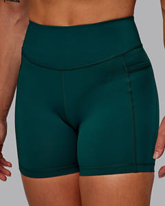 Vente en gros de shorts et soutiens-gorge en mousse foncée avec logo personnalisé ensembles pour femmes ensemble de 2 pièces pour l'entraînement de gymnastique à séchage rapide et respirant ensemble pour plage et été pour femmes - Product Image 6