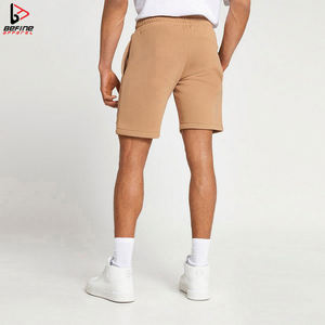 Short de survêtement en coton avec poches pour hommes, vêtements de sport amples et décontractés à motif solide pour l'entraînement, la course à pied et le sport, nouvelle collection - Product Image 4