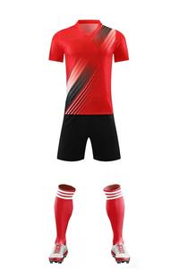 Camiseta de fútbol Hombres y niños Juegos de visita en casa Camisetas de fútbol kits Uniforme de manga corta ropa de entrenamiento - Product Image 6