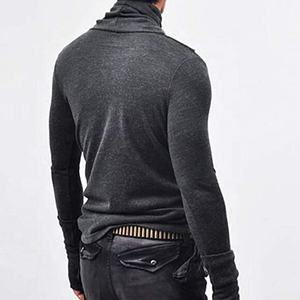 Camiseta cómoda de media manga elástica de alta calidad Diseño personalizable/Logo Moda/Jersey para tallas grandes - Product Image 3