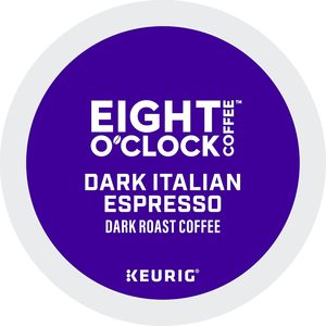 Café Eight O'Clock, torréfaction italienne foncée, dosettes K-Cup individuelles pour Keurig, café torréfié foncé, lot de 24 - Product Image 3