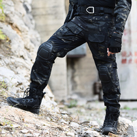 Uniforme de combat G3 pour hommes, camouflage imprimé, équipement de paintball avec genouillères pour l'entraînement en plein air et la chasse en hiver