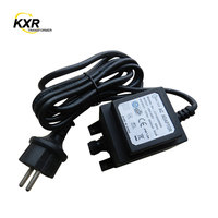 Transformador de Iluminación Exterior de Alta Eficiencia con Certificación CE ROHS, Cable de Cobre, Bajo Voltaje 240V 12V/24V, Clasificación IP68, Garantía de 2 Años