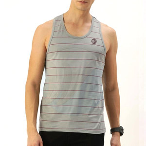 Camiseta sin Mangas para Hombre, Precio al por Mayor, Nuevo Estilo, Transpirable, Tejida en Poliéster/Algodón, Personalizable OEM, Ropa Deportiva Informal, en Stock - Product Image 1