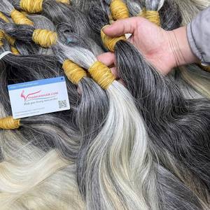 Extensiones de cabello humano a granel de lujo con un solo donante, paquetes de cabello crudo vietnamita al por mayor - Product Image 1
