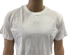 La Camiseta de algodón y poliéster para hombre se puede personalizar en tallas de estilo de color fabricadas en India, proveedor exportador de Mumbai - Product Image 3