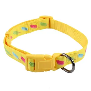 Vente directe du fabricant Collier de chien en nylon rétractable à 2 couches de haute qualité, confortable, harnais de luxe pour animaux de compagnie avec échantillon gratuit - Product Image 5