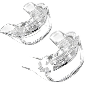 Protector bucal moldeable al por mayor para rechinar los dientes, protector nocturno para el bruxismo, elimina los protectores bucales para apretar los dientes - Product Image 2