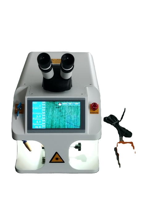 New Mini 200W Fiber Laser Welding Machine High Precision Spot Welder Easy to Operate for Gold Silver Jewelry Repair