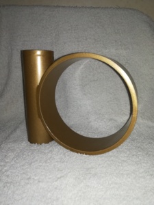 decorative <b>candle</b> <b>holder</b> cone shape polish finish in India for home and wedding decopration at affordable price - Product Image 4