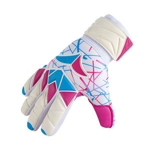 Guantes de Portero profesional con agarre y soporte para la muñeca Material PU antideslizante para entrenamiento de fútbol y partidos - Product Image 3