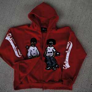 Sudaderas con Capucha Modernas de Moda, Bordadas, con Forro Sólido, 100% Algodón, Otoño, Personalización de Marca, Suministro de Marca Privada, Ecológicas - Product Image 4