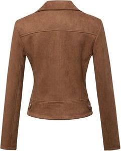 M0VA TEXTILES Chaqueta de Cuero Genuino para Mujer, Diseño Nuevo 2026, Alta Calidad, Chaqueta de Cuero para Mujer en Venta - Product Image 2