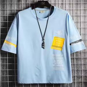 Hip Hop Cotton T-shirt 100% Cotton High Quality <b>Top</b> Selling Reasonable Price - Product Image 6