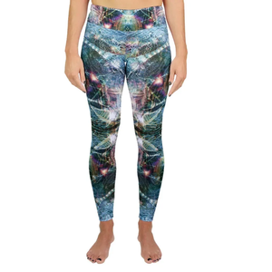 Pantalones de Yoga de Punto para Mujer, 100% Algodón, de Alta Calidad, Diseño AND1, Transpirables, Antibacterianos, Cintura Alta, Venta al Por Mayor Personalizada - Product Image 2