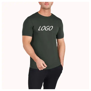OEM Logo Hot Sales Wholesale Custom Logo T-Shirts High Quality T-Shirt Breathable Mens Gym T-Shirt - Product Image 1