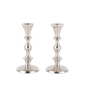 Dernier arrivage Bougeoir design Bougeoir en aluminium 2024 Décoration de mariage Bougeoir en aluminium lot de 2 - Product Image 6