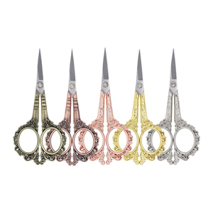 "2024 Juego de tijeras profesionales para uñas Elegantes tijeras multifuncionales para cutículas de hoja afilada de acero inoxidable" - Product Image 3