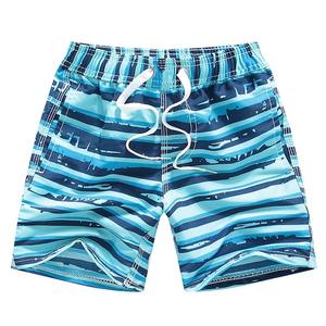 Pantalones cortos para hombre 2025, pantalones cortos clásicos de secado rápido, ropa deportiva sólida, bañadores, forro de malla para playa, Traje corto para surf - Product Image 2