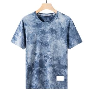 T-shirt graphique classique surdimensionné lavé à l'acide Vintage poids lourd motif imprimé court grande taille pour hommes femmes - Product Image 3