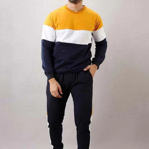 Sudadera de cuello redondo bordada en blanco Sudadera con capucha unisex personalizada sudaderas de poliéster para hombres - Product Image 5