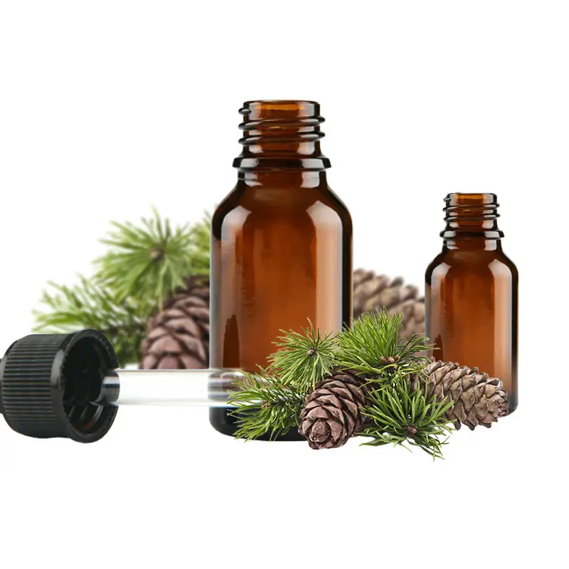 Fornitura all'ingrosso di olio essenziale di ago di pino per uso cosmetico olio di aghi di pino naturale puro con certificato di garanzia della qualità