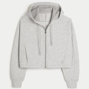Nouveau sweat à capuche d'hiver tendance pour femmes, style ample, épaules tombantes, 100% coton, respirant, écologique, logo personnalisé - Product Image 1
