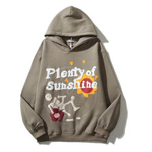 เสื้อฮู้ดกันลมคอตตอนสำหรับผู้ชาย, เสื้อฮู้ดคอตตอนผสมพิมพ์ลายพัฟฤดูหนาว - Product Image 1