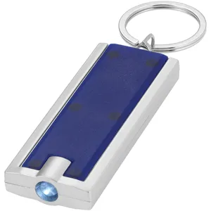 Porte-clés lampe torche LED personnalisé Castor, gadgets sur mesure - Product Image 1