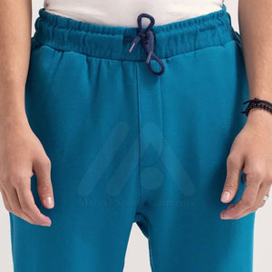 Custom Logo Men's Plus Size Casual Sportswear Training Trouser Mid Waist Straight Pattern Polyester/Cotton Quick Dry Breathable - Product Image 5