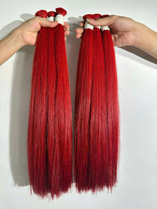 Máquina vietnamita de extensiones de cabello humano a granel Remy Virgen sin procesar de alta calidad, trama doble para fabricantes de pelucas, salón de trenzas - Product Image 5