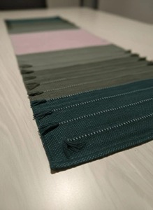 Tapete de Ejercicio de Algodón Tejido a Mano, Degradado Verde, Rectangular, Antideslizante, 5MM de Grosor, Estilo Contemporáneo, para Uso en Casa y Viajes - Product Image 3