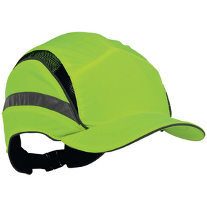 Gorra de Seguridad First Base 3 Classic Hi-Vis, 52-65 cm, Amarillo Señalizador, Impermeable, EN812A1 EN471 3M, para Gorras y Sombreros Promocionales - Product Image 3