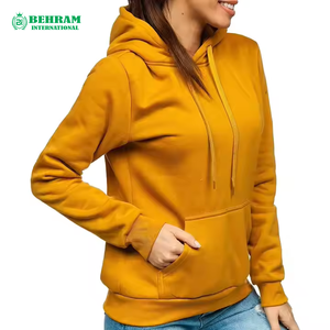 Sweat-shirts à capuche unisexes sur mesure en molleton 100 % coton ou tissu éponge français, avec logo frontal par sublimation, respirants et à séchage rapide, fabrication OEM - Product Image 3
