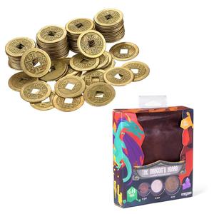 Juego de monedas de aleación de metal, tamaño personalizado e impresión de logotipo, la mejor calidad - Product Image 2