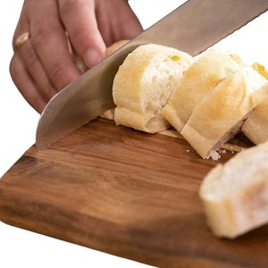 Planche à découper en bois naturel CB01, design peu encombrant pour cuisine moderne, café, restaurant et boutiques de cadeaux - Product Image 6